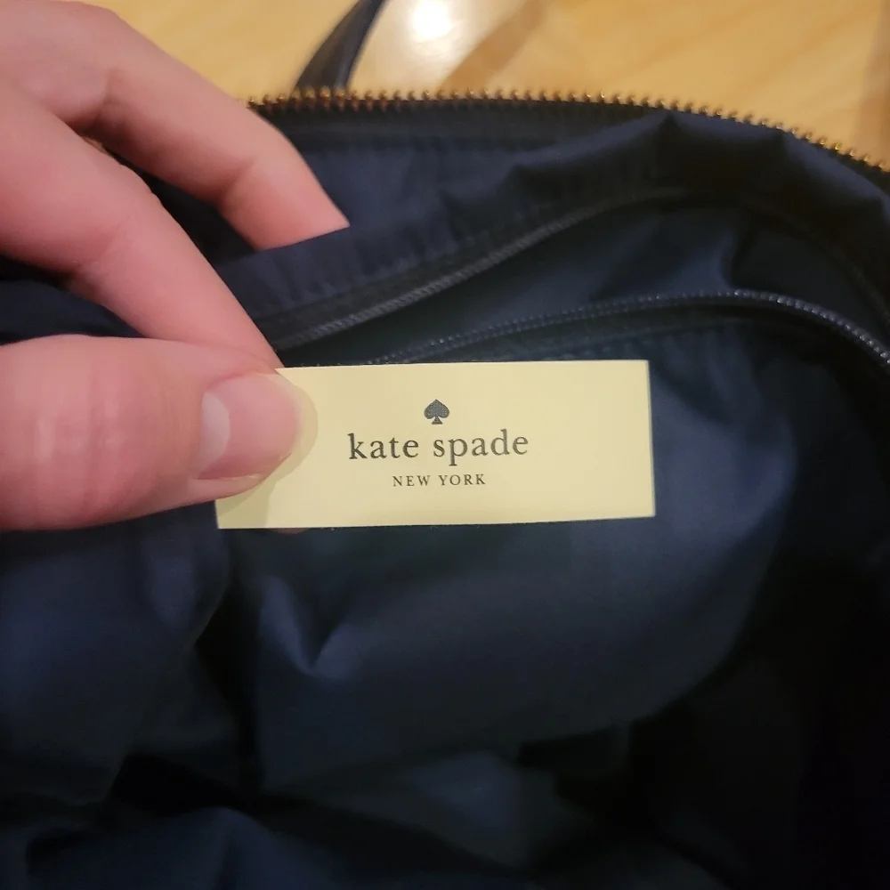 Kate Spade New York Watson Lane Small Night Rose Maya Tote Blue